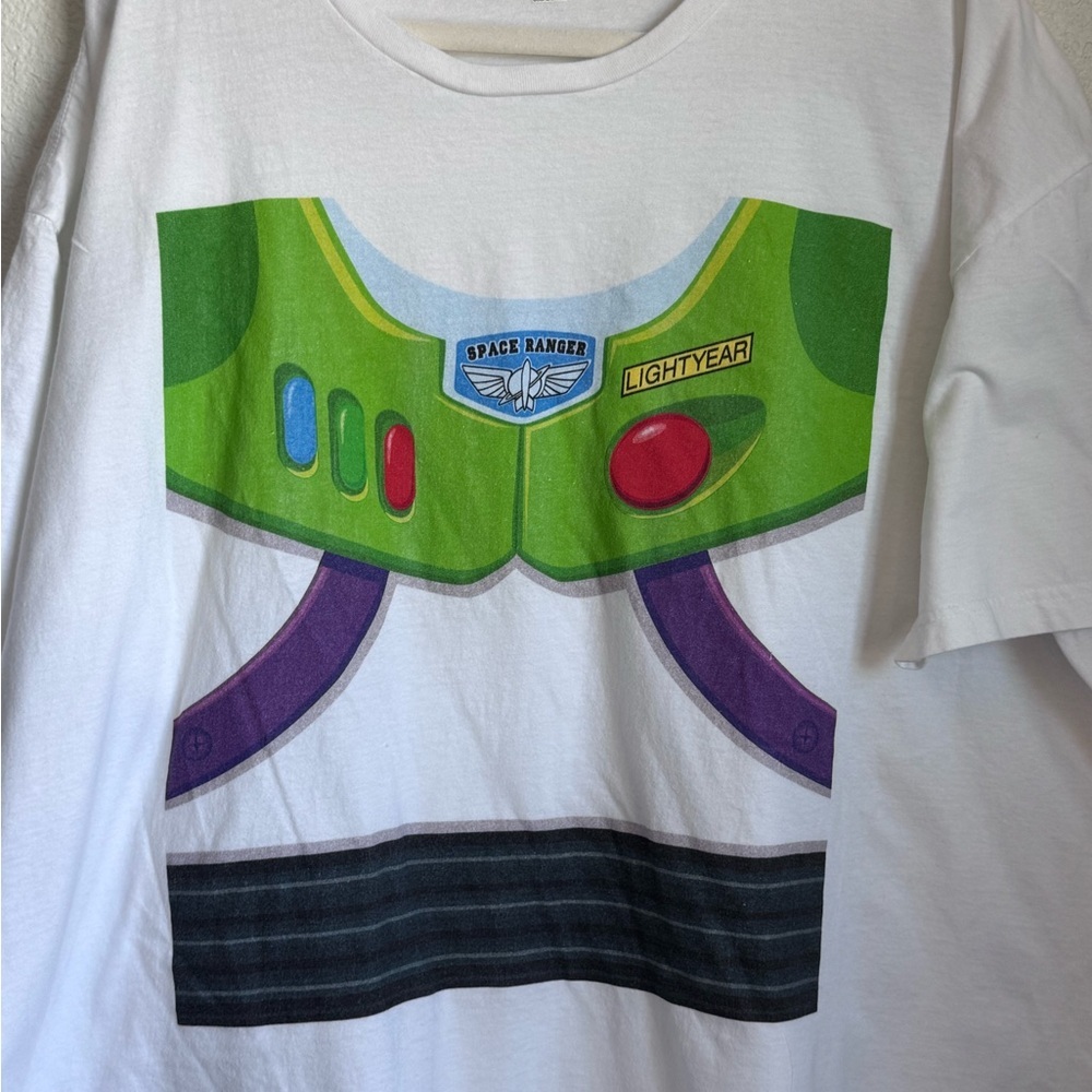 Disney Pixar Buzz Lightyear Graphic T-Shirt for Men - Picture 3 of 5